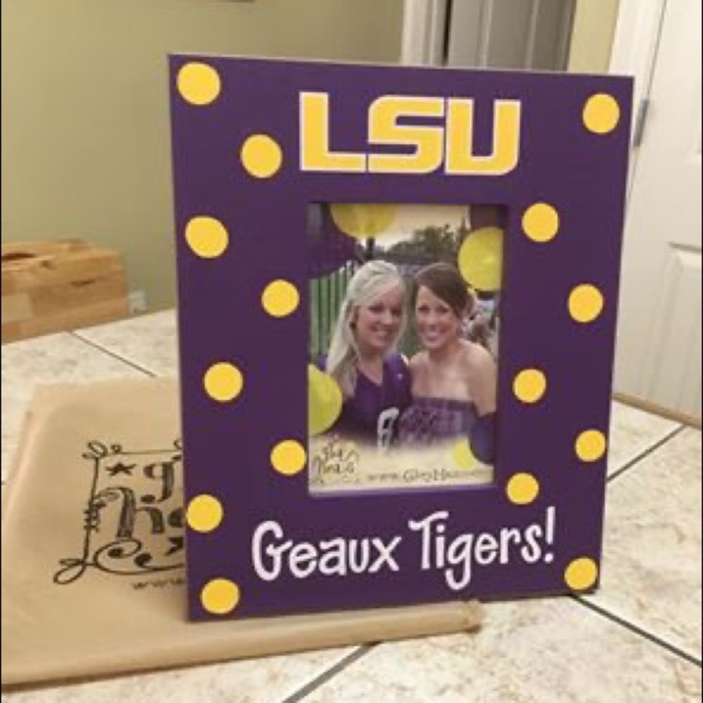 LSU glory Haus frame 10x12